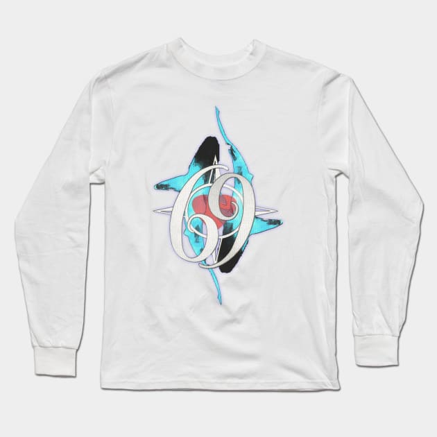 69 (An Ode) Long Sleeve T-Shirt by DevanGill